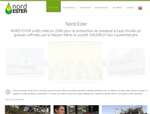 Tablet Screenshot of nord-ester.fr